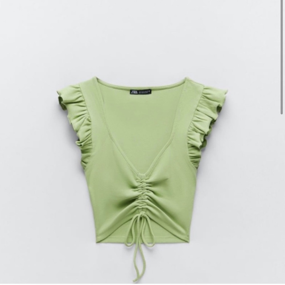 Zara Green shirt